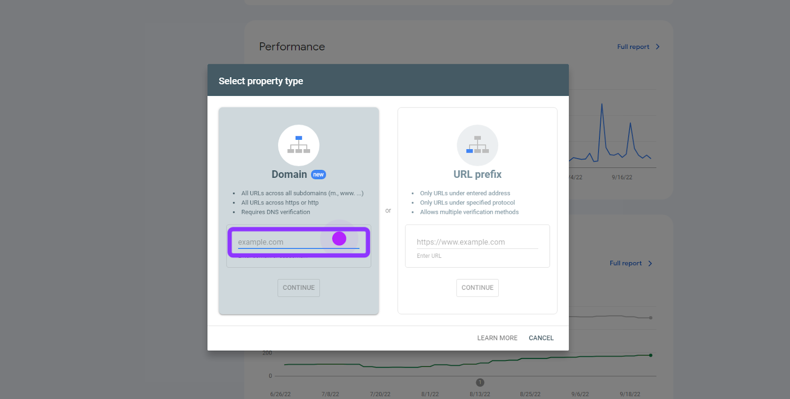 Verify your domain